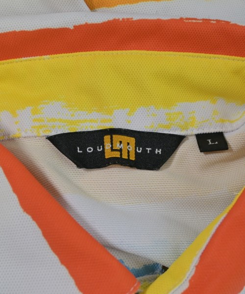 LOUDMOUTH（ラウドマウス）ポロシャツ 白 サイズ:L レディース/2200610134050