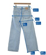 5 1/2（ファイブアンドハーフ）デニムパンツ 青 サイズ:27(M位) レディース/2200617887041