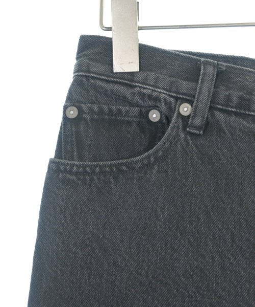 5 1/2（ファイブアンドハーフ）デニムパンツ 黒 サイズ:29(L位) レディース/2200636806054
