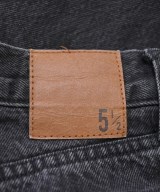 5 1/2（ファイブアンドハーフ）デニムパンツ 黒 サイズ:29(L位) レディース/2200636806054