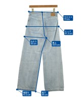 5 1/2（ファイブアンドハーフ）デニムパンツ 青 サイズ:27(M位) レディース/2200637696074