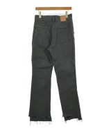 5 1/2（ファイブアンドハーフ）デニムパンツ 黒 サイズ:30(XL位) レディース/2200623367025