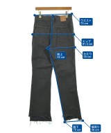 5 1/2（ファイブアンドハーフ）デニムパンツ 黒 サイズ:30(XL位) レディース/2200623367025