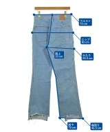 5 1/2（ファイブアンドハーフ）デニムパンツ 青 サイズ:30(XL位) レディース/2200623367032