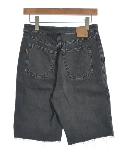 5 1/2（ファイブアンドハーフ）ショートパンツ 黒 サイズ:28(L位) レディース/2200628311030