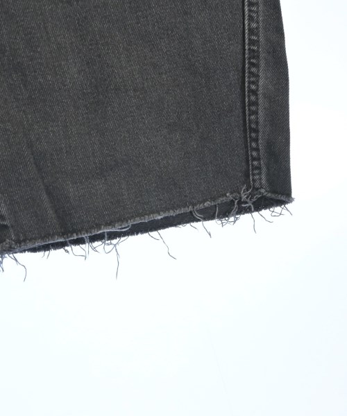 5 1/2（ファイブアンドハーフ）ショートパンツ 黒 サイズ:28(L位) レディース/2200628311030