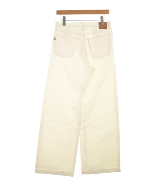 5 1/2（ファイブアンドハーフ）デニムパンツ 白 サイズ:29l(L位) レディース/2200620965057