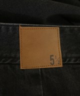 5 1/2（ファイブアンドハーフ）デニムパンツ 黒 サイズ:27(M位) レディース/2200633971014