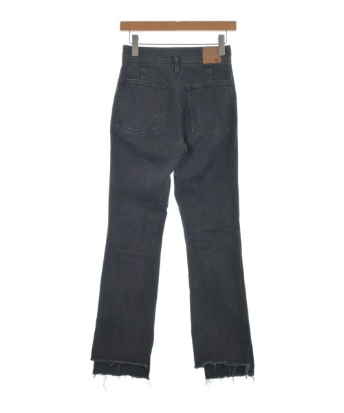5 1/2（ファイブアンドハーフ）デニムパンツ 黒 サイズ:26(M位) レディース/2200634439049
