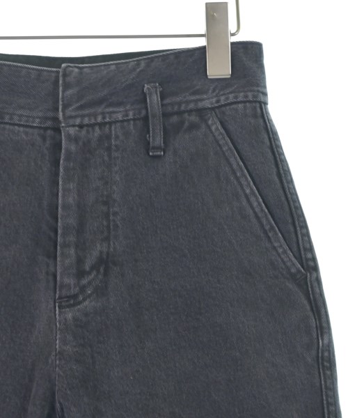 5 1/2（ファイブアンドハーフ）デニムパンツ 黒 サイズ:26(M位) レディース/2200634439049