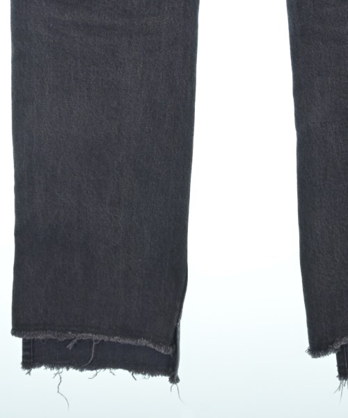 5 1/2（ファイブアンドハーフ）デニムパンツ 黒 サイズ:26(M位) レディース/2200634439049