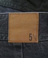 5 1/2（ファイブアンドハーフ）デニムパンツ 黒 サイズ:26(M位) レディース/2200634439049