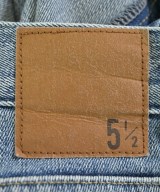 5 1/2（ファイブアンドハーフ）デニムパンツ 青 サイズ:36(S位) レディース/2200604917096