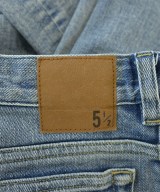 5 1/2（ファイブアンドハーフ）デニムパンツ 青 サイズ:36(S位) レディース/2200609565025