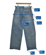 5 1/2（ファイブアンドハーフ）デニムパンツ 青 サイズ:38(M位) レディース/2200670634149