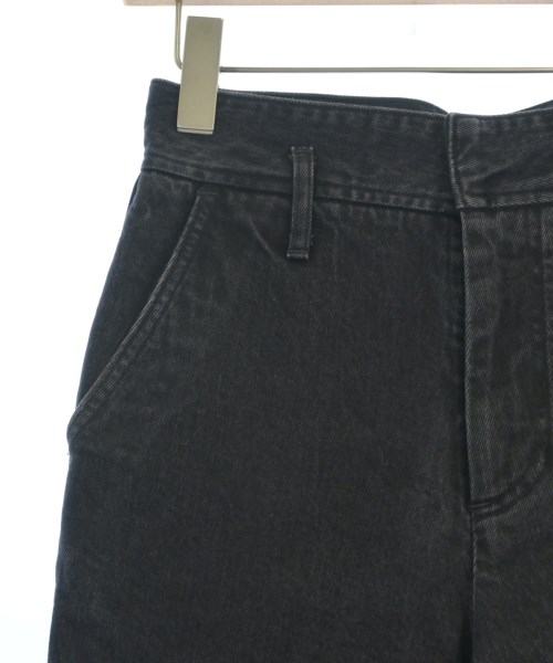 5 1/2（ファイブアンドハーフ）デニムパンツ 黒 サイズ:28(L位) レディース/2200674609013