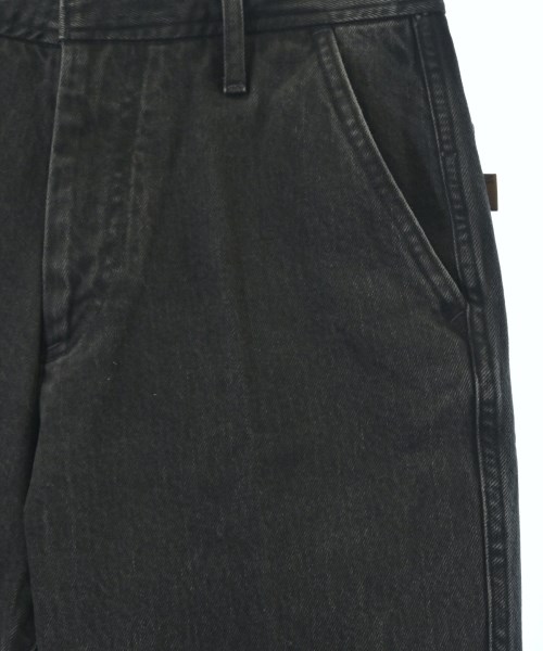 5 1/2（ファイブアンドハーフ）デニムパンツ 黒 サイズ:28(L位) レディース/2200676153019