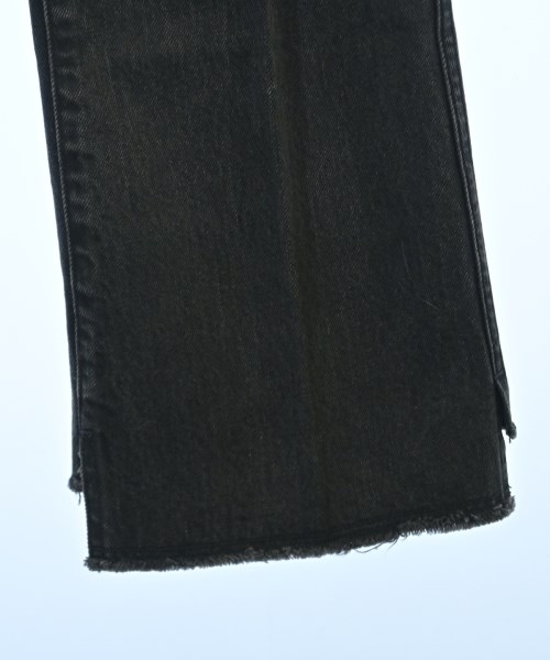 5 1/2（ファイブアンドハーフ）デニムパンツ 黒 サイズ:28(L位) レディース/2200676153019
