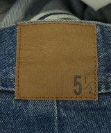 5 1/2（ファイブアンドハーフ）デニムパンツ 青 サイズ:27(M位) レディース/2200692821046