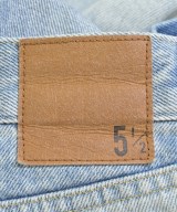 5 1/2（ファイブアンドハーフ）デニムパンツ 青 サイズ:27(M位) レディース/2200693531036