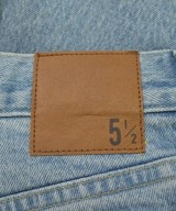 5 1/2（ファイブアンドハーフ）デニムパンツ 青 サイズ:26(M位) レディース/2200697054142