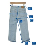 5 1/2（ファイブアンドハーフ）デニムパンツ 青 サイズ:26(M位) レディース/2200697054142
