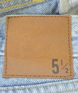 5 1/2（ファイブアンドハーフ）デニムパンツ 青 サイズ:27(M位) レディース/2200698781184