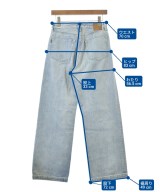 5 1/2（ファイブアンドハーフ）デニムパンツ 青 サイズ:27(M位) レディース/2200698781184