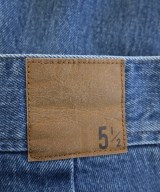 5 1/2（ファイブアンドハーフ）デニムパンツ 青 サイズ:28(L位) レディース/2200655487043