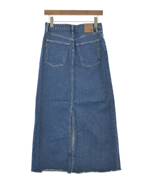 5 1/2（ファイブアンドハーフ）ロング・マキシ丈スカート 紺 サイズ:27(M位) レディース/2200648711216