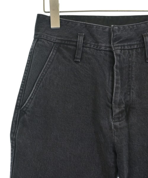 5 1/2（ファイブアンドハーフ）デニムパンツ 黒 サイズ:26(M位) レディース/2200649410149