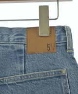 5 1/2（ファイブアンドハーフ）デニムパンツ 青 サイズ:27(M位) レディース/2200654452097