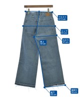 5 1/2（ファイブアンドハーフ）デニムパンツ 青 サイズ:27(M位) レディース/2200654452097