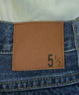 5 1/2（ファイブアンドハーフ）デニムパンツ 青 サイズ:28(L位) レディース/2200714075044