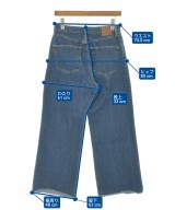 5 1/2（ファイブアンドハーフ）デニムパンツ 青 サイズ:28(L位) レディース/2200714075044