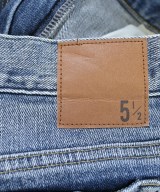 5 1/2（ファイブアンドハーフ）デニムパンツ 青 サイズ:40(M位) レディース/2200642557018