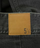 5 1/2（ファイブアンドハーフ）デニムパンツ 黒 サイズ:26(M位) レディース/2200647211076