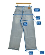 5 1/2（ファイブアンドハーフ）デニムパンツ 青 サイズ:36(S位) レディース/2200649767014