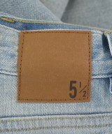 5 1/2（ファイブアンドハーフ）デニムパンツ 青 サイズ:40(L位) レディース/2200709153023