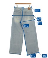 5 1/2（ファイブアンドハーフ）デニムパンツ 青 サイズ:40(L位) レディース/2200709153023