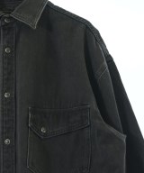 5 1/2（ファイブアンドハーフ）シャツワンピース 黒 サイズ:38(M位) レディース/2200657526047