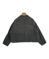 5 1/2（ファイブアンドハーフ）デニムジャケット 黒 サイズ:36(S位) レディース/2200661559031