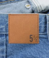 5 1/2（ファイブアンドハーフ）デニムパンツ 青 サイズ:29(M位) レディース/2200667379022