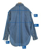 5 1/2（ファイブアンドハーフ）カジュアルシャツ 青 サイズ:F レディース/2200671674090