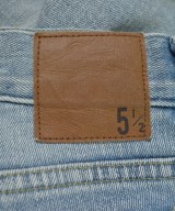 5 1/2（ファイブアンドハーフ）デニムパンツ 青 サイズ:36(S位) レディース/2200724914036