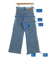 5 1/2（ファイブアンドハーフ）デニムパンツ 紺 サイズ:28(L位) レディース/2200718149079
