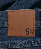 5 1/2（ファイブアンドハーフ）デニムパンツ 青 サイズ:29(L位) レディース/2200685190012