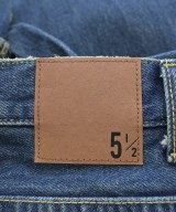 5 1/2（ファイブアンドハーフ）デニムパンツ 紺 サイズ:27(M位) レディース/2200693324089