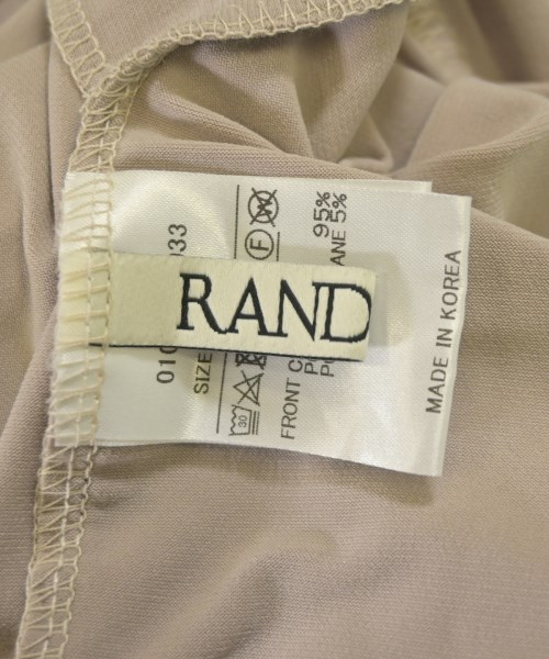 RANDEBOO（ランデブー）Tシャツ・カットソー ベージュ サイズ:F レディース/2200651429139