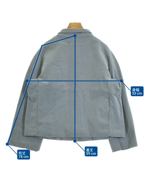 Trebarrabi（トレバラッビ）カジュアルジャケット 青 サイズ:L レディース/2200639014012